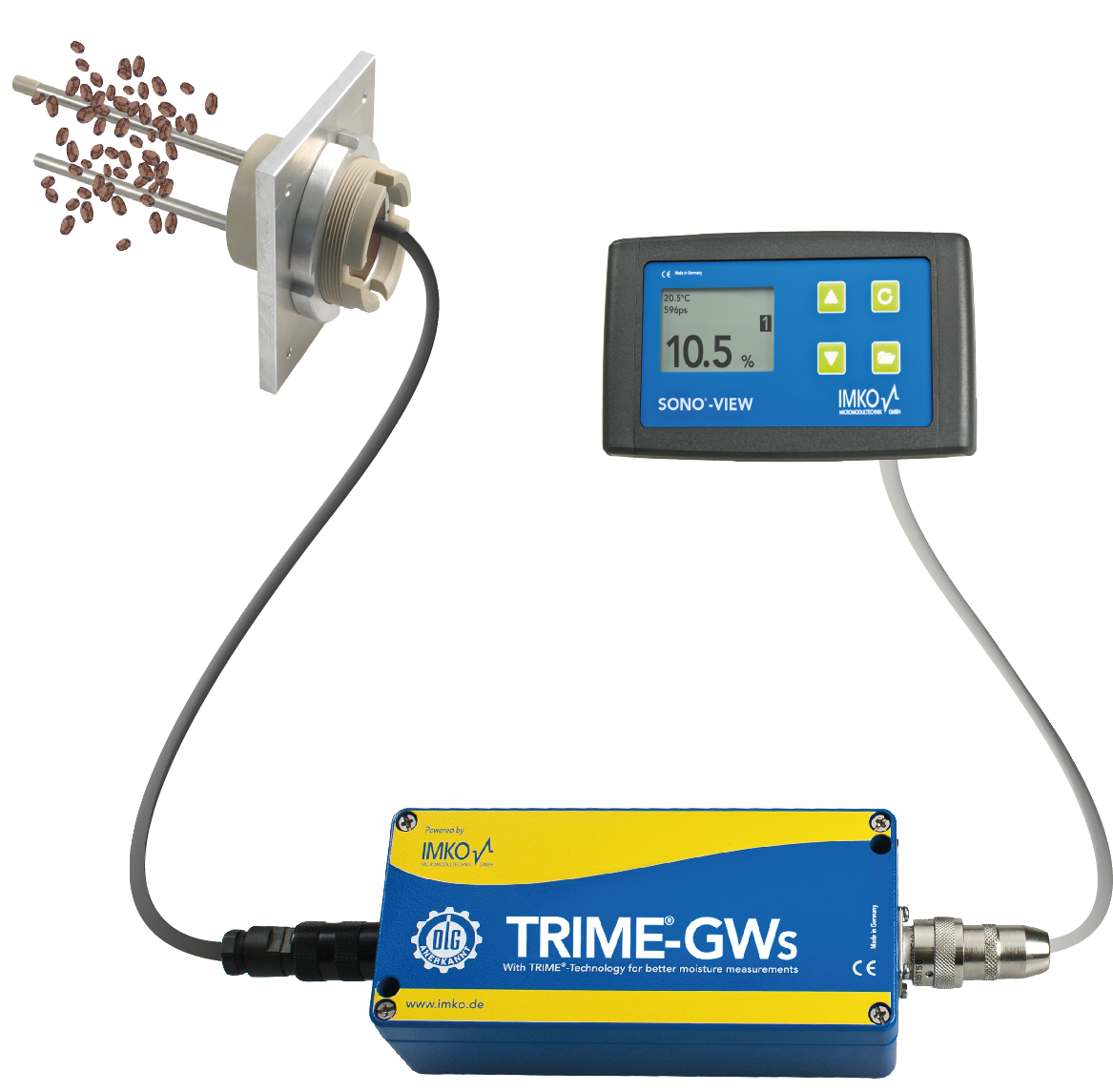 TRIME® GWs grain moisture sensor