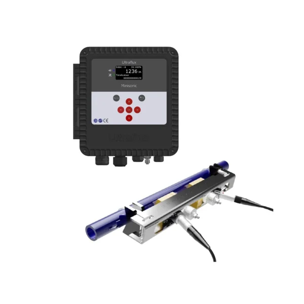 Minisonic clamp-on flow meter