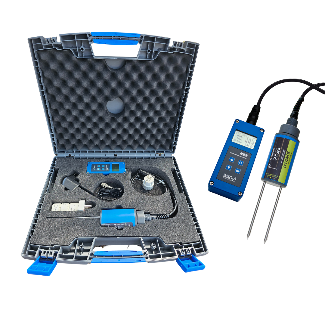 Sand and aggregate moisture meter