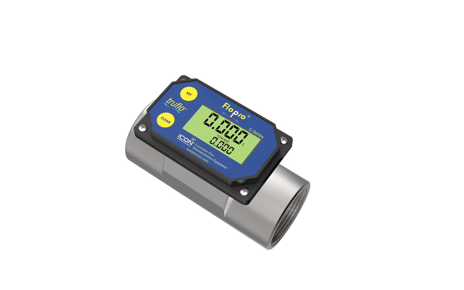 TC3B-series inline chemical flow meter