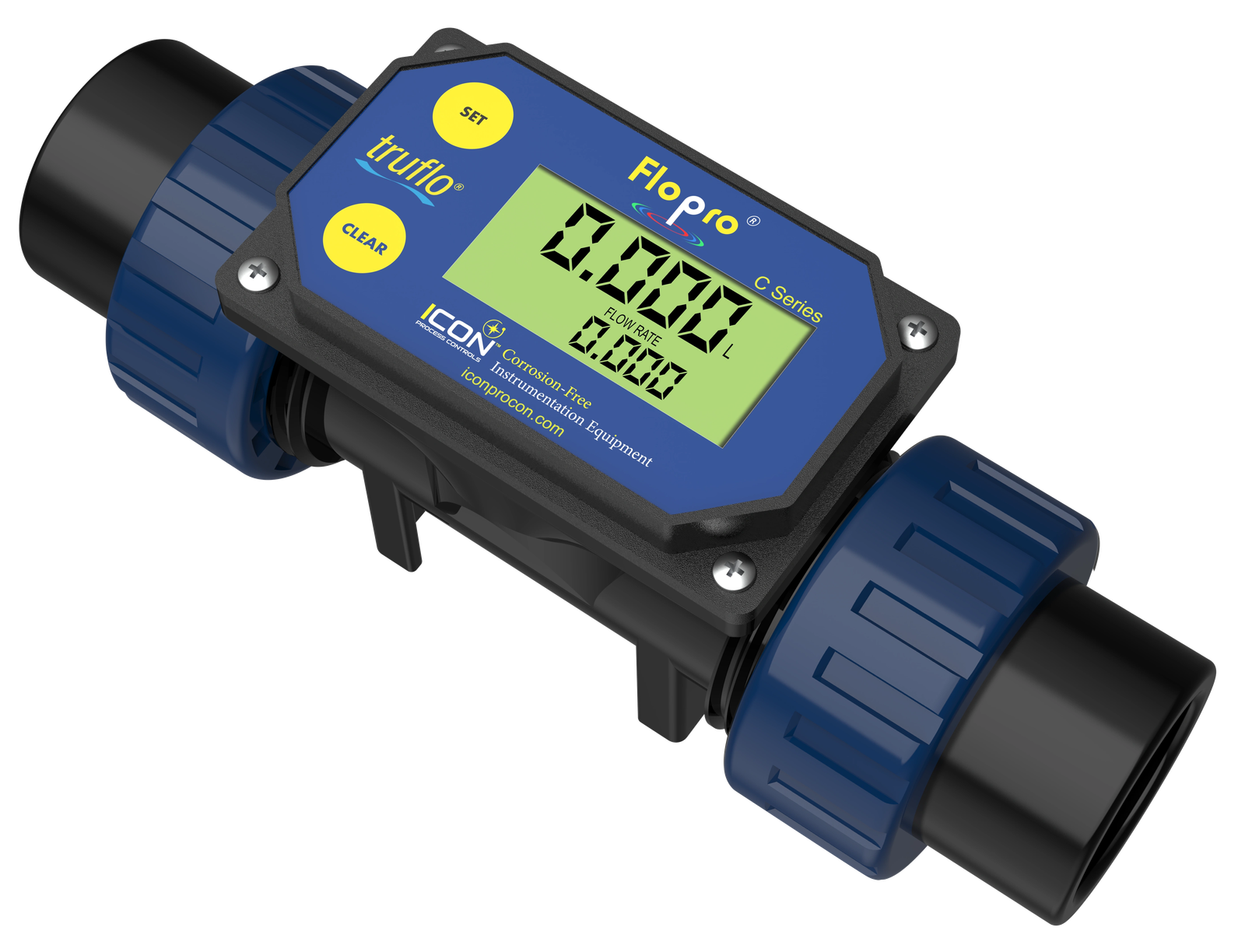 TCB-series inline chemical flow meter